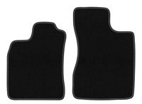 Dywaniki przednie welurowe czarne do: Renault Twingo I 1993-2006 hatchback