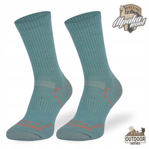 Oddychające funkcyjne skarpety termoaktywne turystyczne 50% merynosa COMODO na Arena.pl