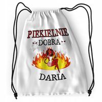 Plecak Dla Darii Sportowy Szkolny Worek Torba Z Nadrukiem Ze Zdjęciem