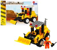 klocki pojazd budowlany spychacz 127 elementy alleblox ab5008