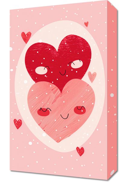 Obraz 30x50cm Ciepło Serca zdjęcie 1