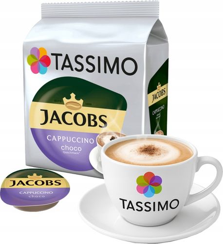 Kapsułki do Tassimo Jacobs Cappuccino Choco 8 kaw na Arena.pl