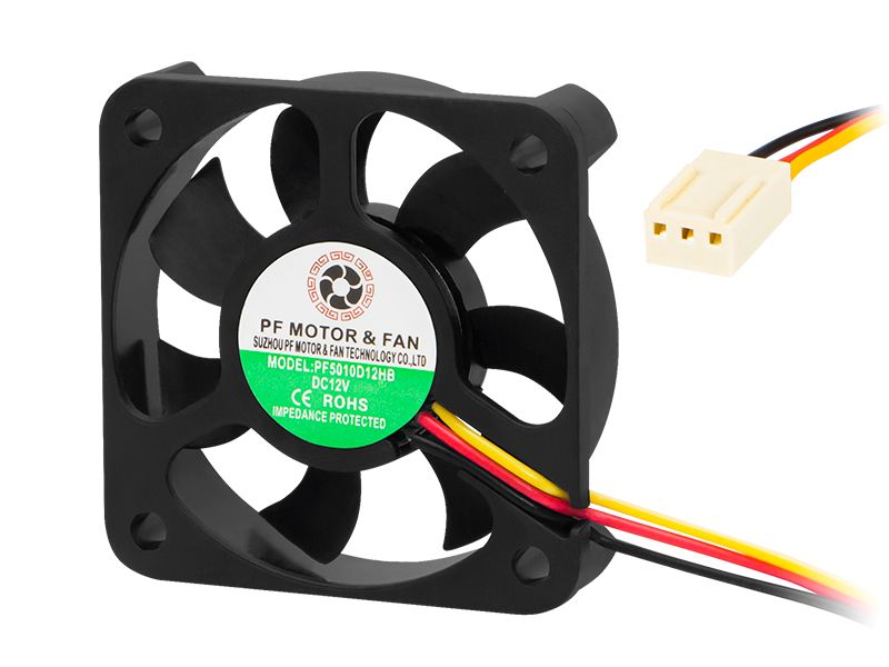 Wentylator 50x10 12V 5010D12 kulkowy zdjęcie 1