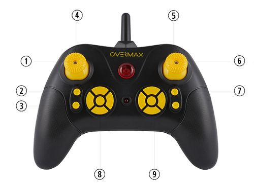 DRON OVERMAX X Bee Drone 2.4 KAMERA AUTO POWRÓT na Arena.pl