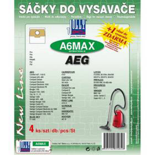 Worki do odkurzaczy Jolly MAX A 6 AEG na Arena.pl