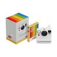 Aparat natychmiastowy Polaroid Now+ Gen 3 White Bundle with 8 Color Film