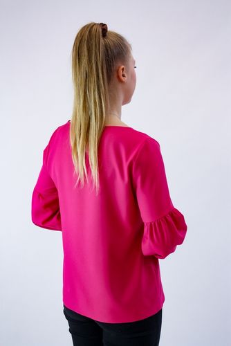 Elegancka bluzka Blue Fuksja 46 na Arena.pl