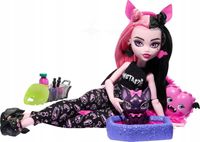 MONSTER HIGH Draculaura ZESTAW LALKA LALECZKA AKCESORIA DLA DZIEWCZYNEK