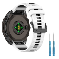 Pasek do Garmin Fenix 5 6 7 8 47mm Pro sportowy dwukolorowy opaska 22mm