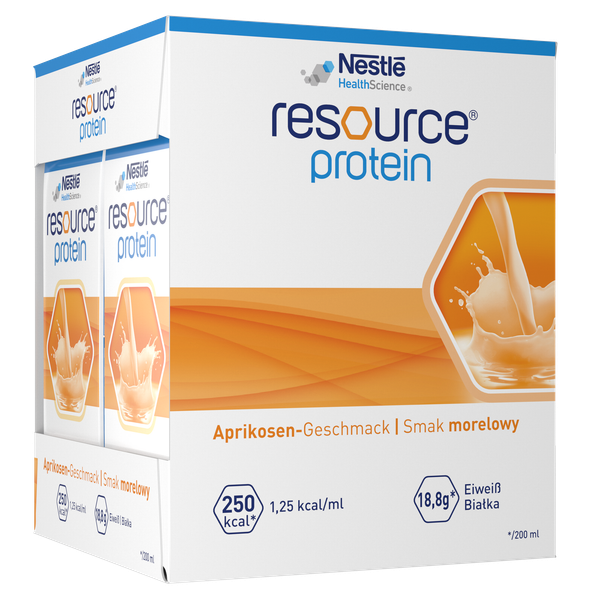 RESOURCE Protein smak morela 4 x 200ml zdjęcie 3
