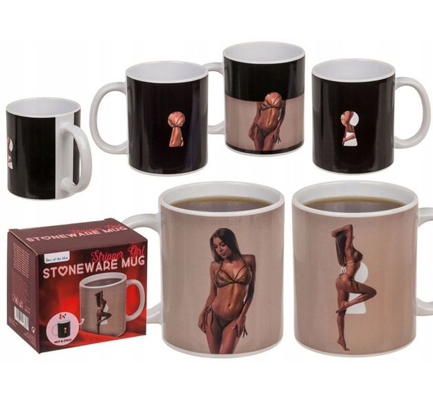 Magiczny Zabawny Kubek Striptizerka Hot&Cold Super Prezent! zdjęcie 1