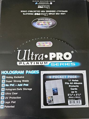 Strony do segregatora Platinum Ultra Pro - 100 sztuk na Arena.pl