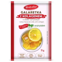 Galaretka Cytrynowa z Kolagenem 71g - Bez Cukru, Wodzisław