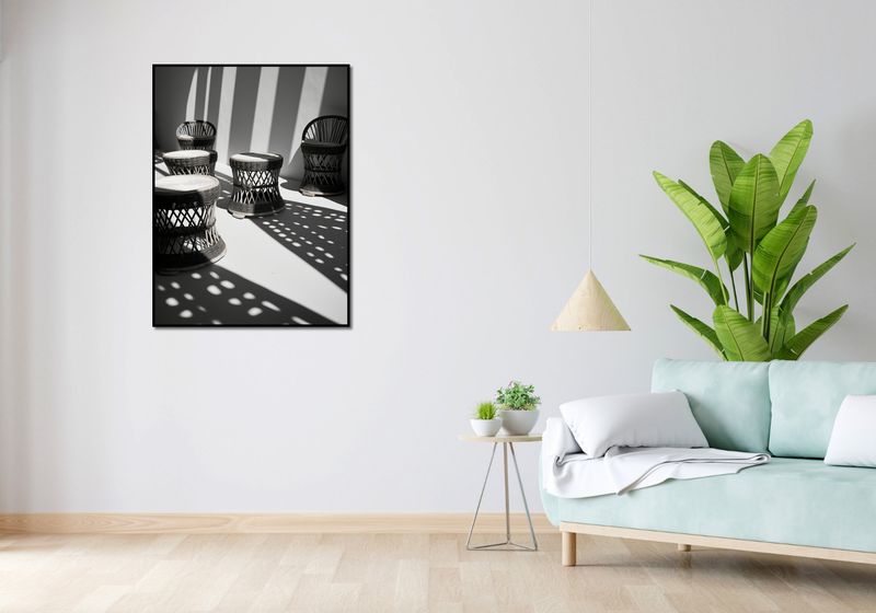 Plakat 75x100cm Gra Świateł zdjęcie 4