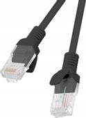 Kabel LAN Patchcord UTP RJ45 kat.6 czarny 0,50m HQ
