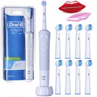 Szczoteczka Elektryczna do Zębów Oral-B Vitality 100 Biała Zestaw