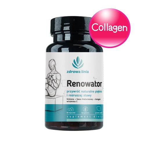 Renowator Kolagen Naticol kwas hialuronowy wit C na stawy skórę paznokcie na Arena.pl