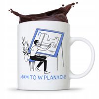 Kubek Architekta Projektanta Mam To W Planach Z Nadrukiem Ze Zdjęciem