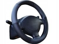 SKÓRZANY POKROWIEC NAKŁADKA NA KIEROWNICĘ SKÓRA