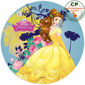 Opłatek na tort Princess Księżniczka Bella