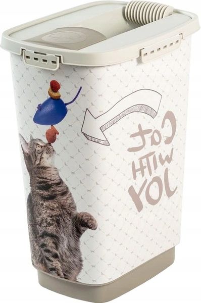 Pojemnik na karmę CODY Rotho 25 l 18kg zdjęcie 1