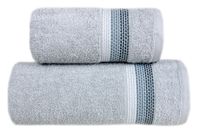 Ręcznik Ombre 70x140 Jasny Popiel Frotex Greno