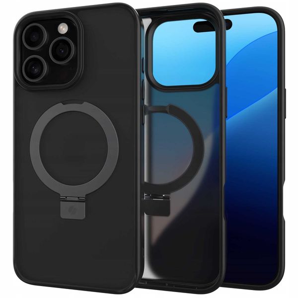 Spacecase Ring Pro Mag Iphone 16 Pro Max Black zdjęcie 8
