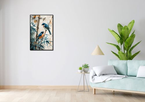 Plakat 53x81cm Trzy Ptaki na Arena.pl