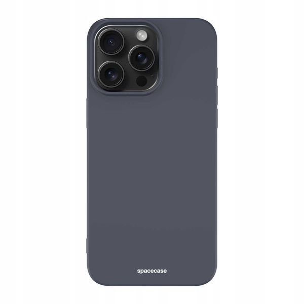Spacecase Silicone Case Iphone 15 Pro Max Black zdjęcie 9
