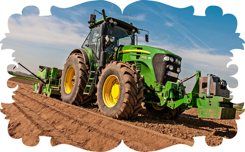 Bidon Junior z traktorem - Traktor zdjęcie 2