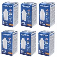 6x Wkład filtrujący Wodę Filtr do Dzbanka Aquaphor B15 (B100-15)
