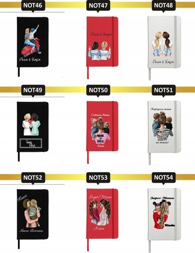 Notes A5 dla pary prezent WALENTYNKI z nadrukiem na Arena.pl