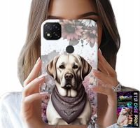 ETUI DO XIAOMI REDMI 9C - PIESEK PIESKI HUSKY PSIE WZORY + SZKŁO