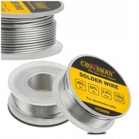 Cyna Spoiwo Lutownicze z Topnikiem 100G 1MM Profesjonalna Dla Elektroników