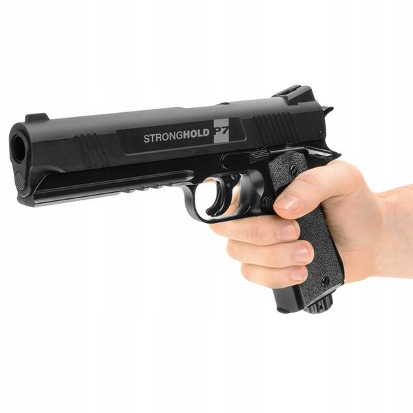 Pistolet CO2 RAM na kule KAL.50 Crosman Stronghold P7 zestaw CO2 + zdjęcie 9