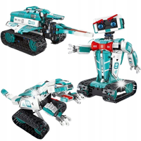 KLOCKI KONSTRUKCYJNE ROBOT RC CZOŁG DINOZAUR 3W1