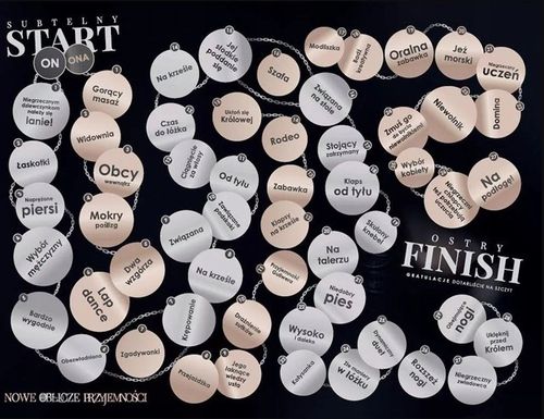 GRA DLA PAR erotyczna prezent na MIKOŁAJKI sprośne gadżety kajdanki pejcz na Arena.pl