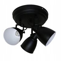 2X TAURUS LAMPA WISZĄCA SUFITOWA ZWIS OPRAWA SPOT REFLEKTOR CZARNA LOFT LED