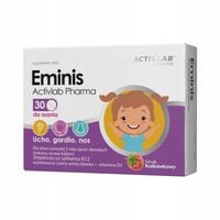 Eminis 30 tabletek do ssania dla dzieci, Witamina D3 K12 Odporność Activlab
