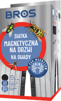 siatka na drzwi magnetyczna 100x220 biała