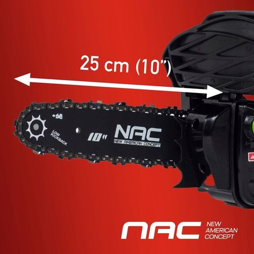 PIŁA SPALINOWA PILARKA ŁAŃCUCHOWA GAŁĘZIÓWKA NAC 25,4CC 25CM LEKKA na Arena.pl