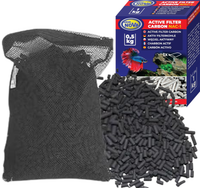AQUA NOVA Węgiel aktywny w siatce wkład do filtra do akwarium 0,5 kg