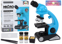 Mikroskop Edukacyjny Do Badań Dla Dzieci Akcesoria Niebieski
