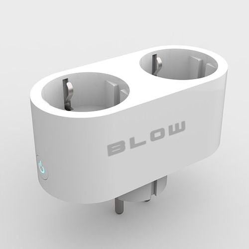 INTELIGENTNE GNIAZDKO WiFi SMART TUYA PODWÓJNE WATOMIERZ PROGRAMATOR 16A na Arena.pl