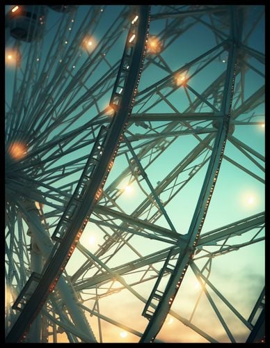 Plakat 50x65cm Światła Molocha na Arena.pl