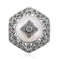 Srebrna broszka RDM3228 - Markazyty