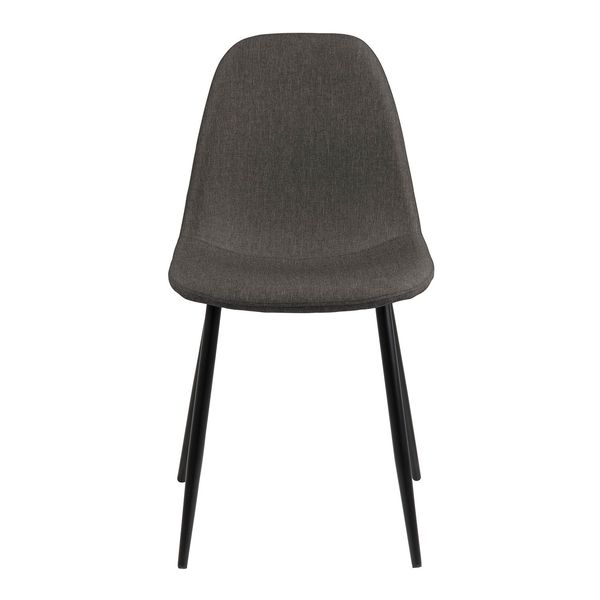 Krzesło Wilma Grey tapicerowane zdjęcie 3