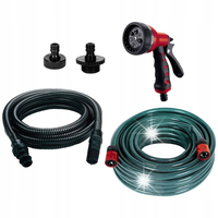 EINHELL OSPRZĘT DO POMPY ZESTAW SSĄCY I TŁOCZNY WĄŻ PISTOLET 4173763