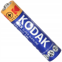BATERIA ALKALICZNA AAA LR03 R3 KODAK MAX ALKALINE 1,5V 1150mAh