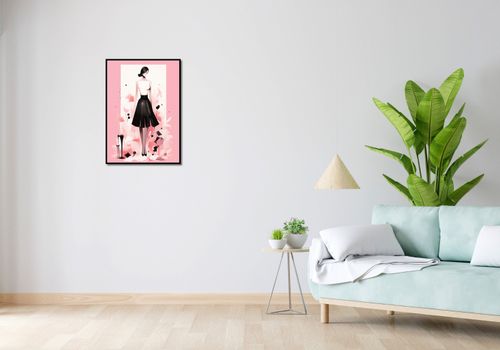 Plakat 50x70cm Pastelowe Love na Arena.pl